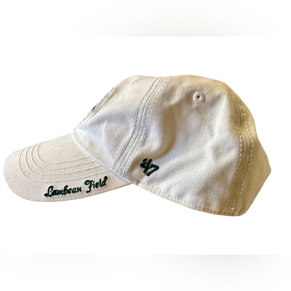 Green Bay Lambeau Field Hat Womens NFL Adjustable Sequence Logo White ‘47 Brand - Picture 2 of 9